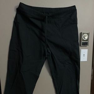 Black Scrub Star pants